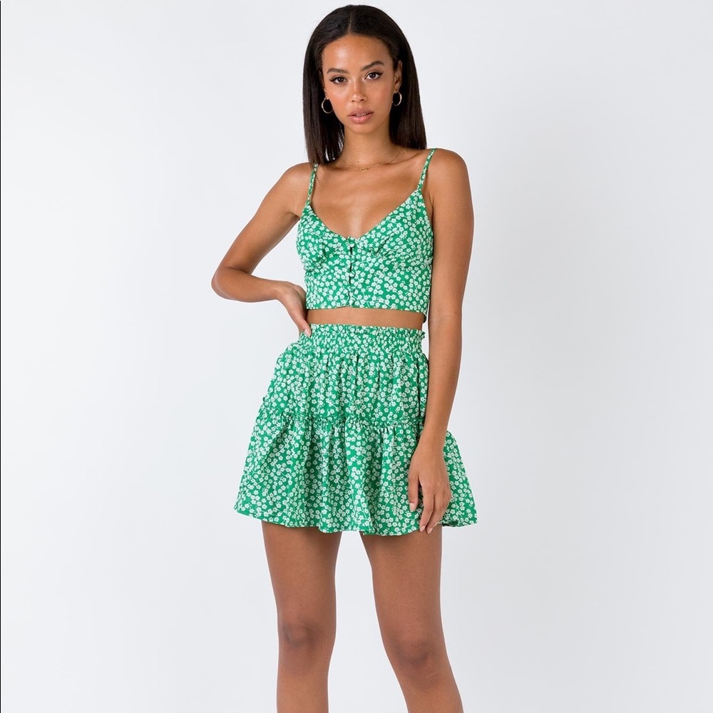 Princess prolly Shah green set